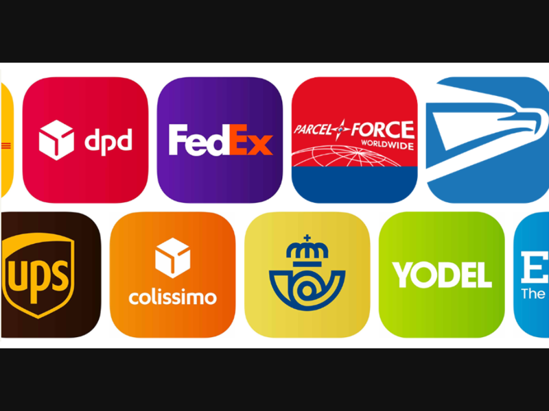 Carrier logos supported by EasyPost shipping integration